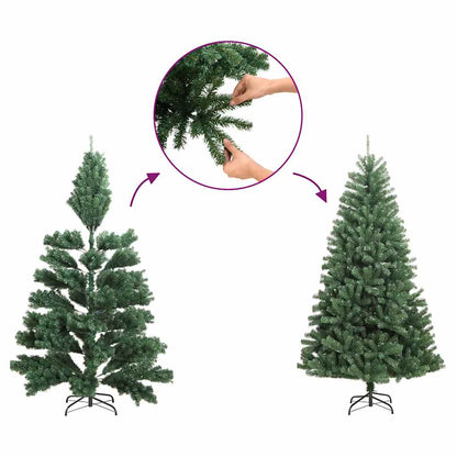Künstlicher Weihnachtsbaum Beleuchtung & Schnee 30 LEDs 60 cm