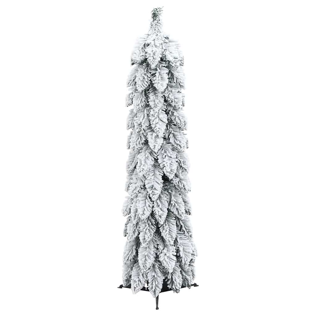 Künstlicher Weihnachtsbaum Beleuchtung & Schnee 45 LEDs 90 cm