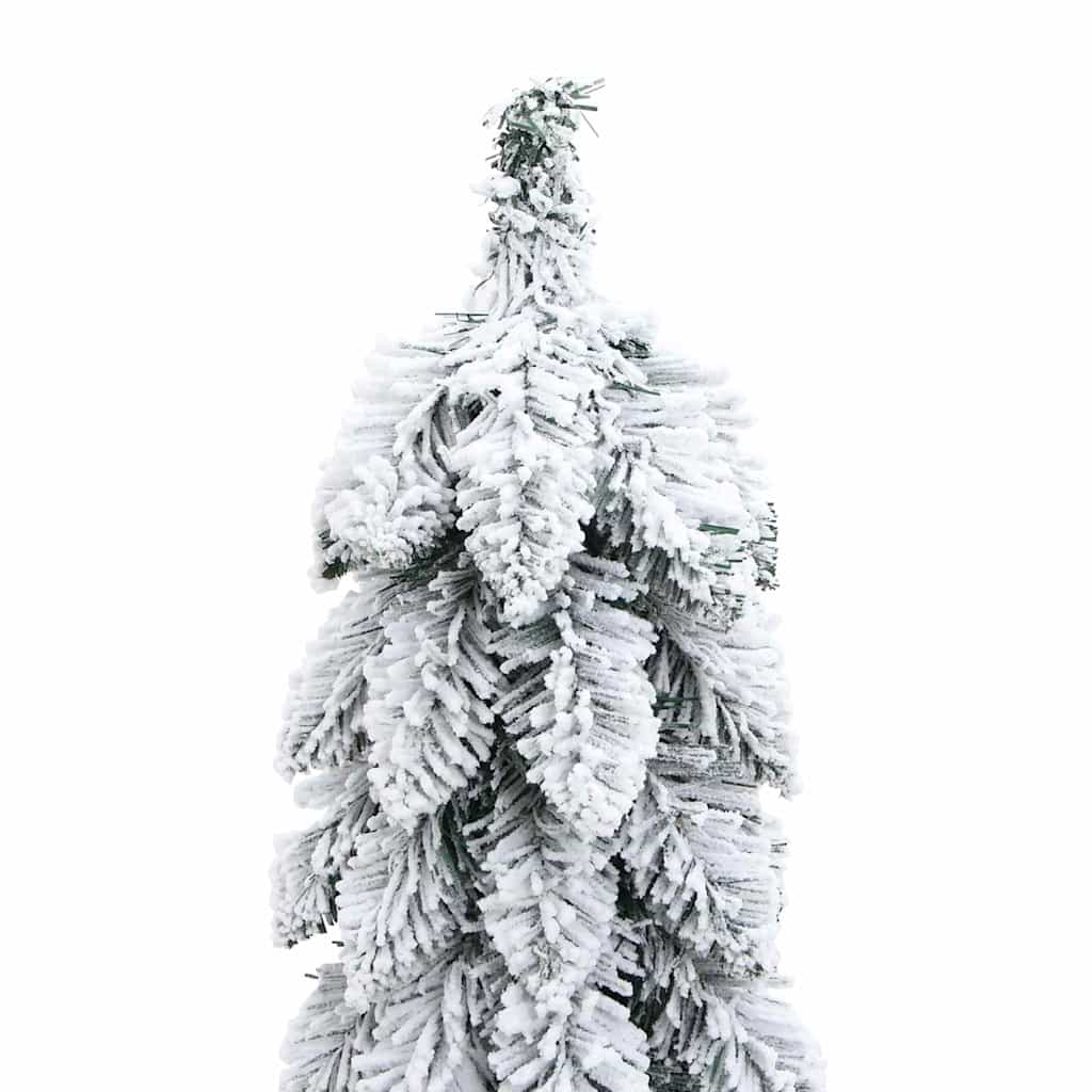 Künstlicher Weihnachtsbaum Beleuchtung & Schnee 45 LEDs 90 cm