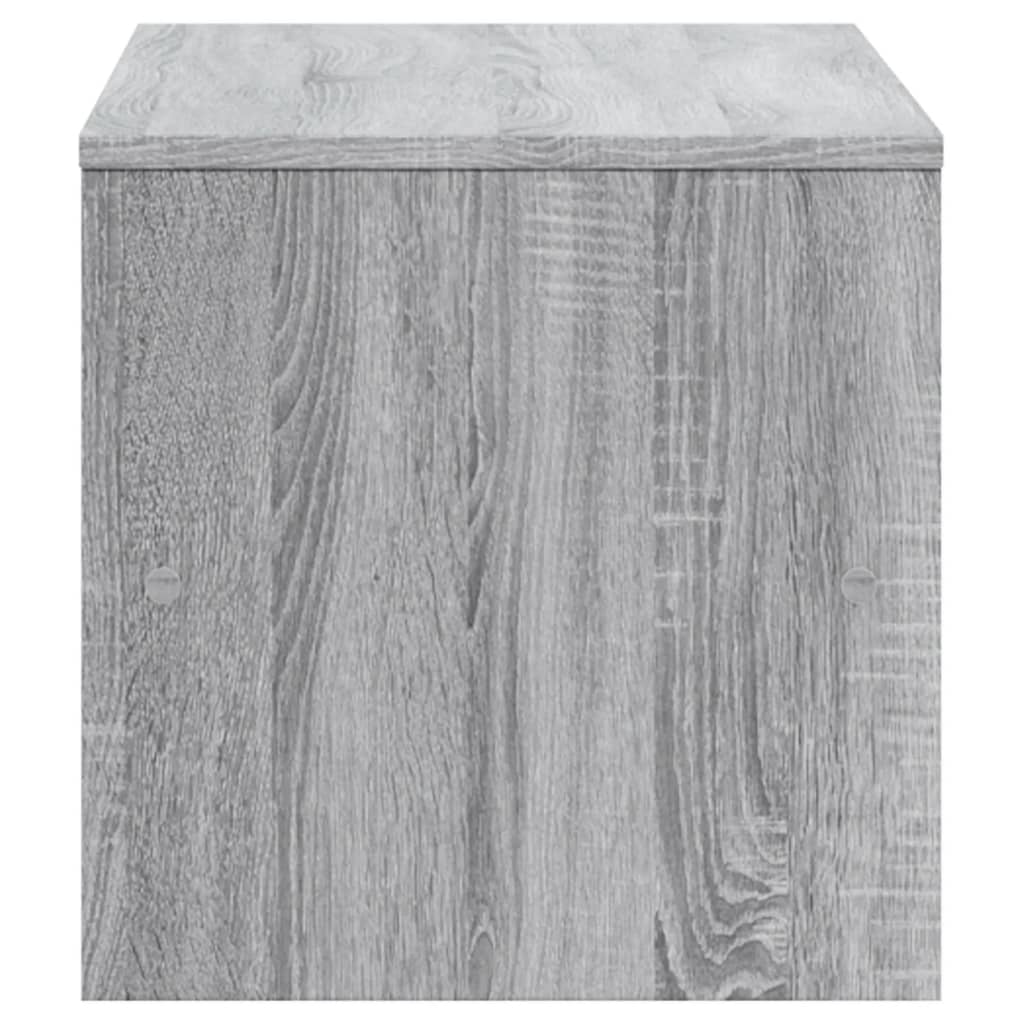 Meuble TV gris Sonoma 120x40x40 cm en bois