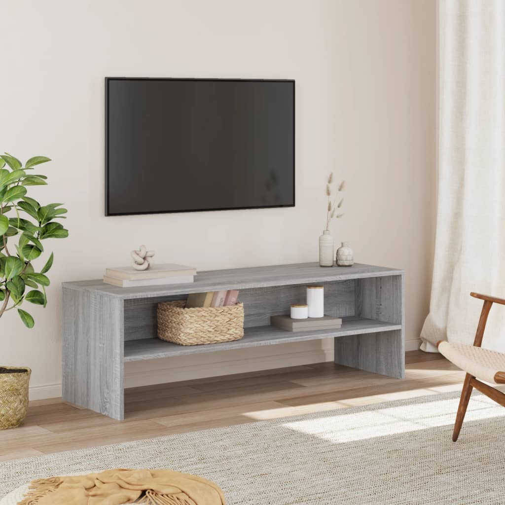 Meuble TV gris Sonoma 120x40x40 cm en bois
