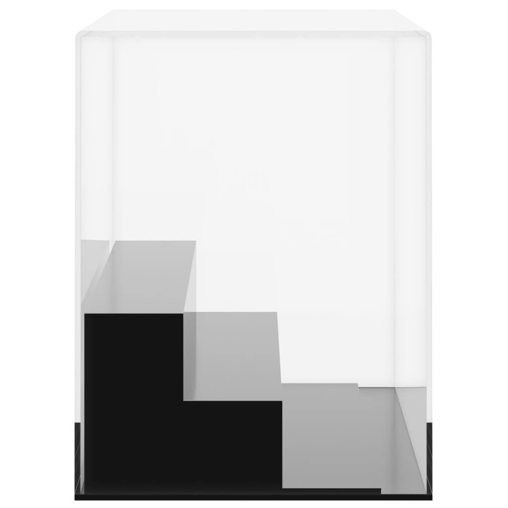Vitrine Transparent 25x12x16 cm Acryl