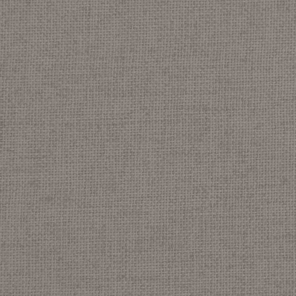 Kindersofa Taupe 70x45x30 cm Stoff