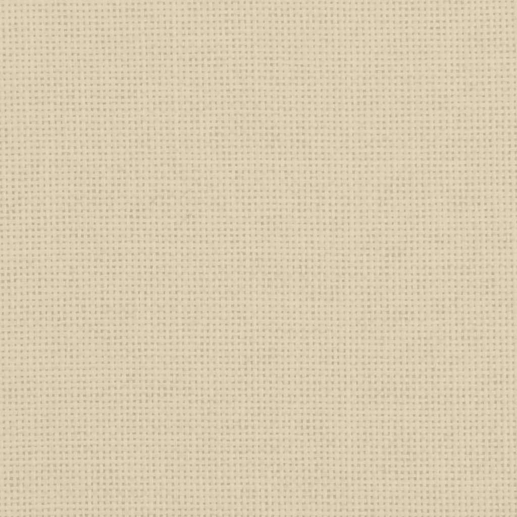 Kindersofa Creme 50x40x30 cm Stoff