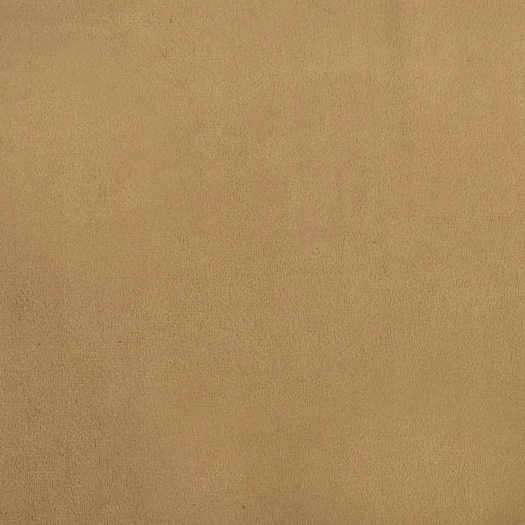 Canapé enfant marron 70x45x26 cm velours