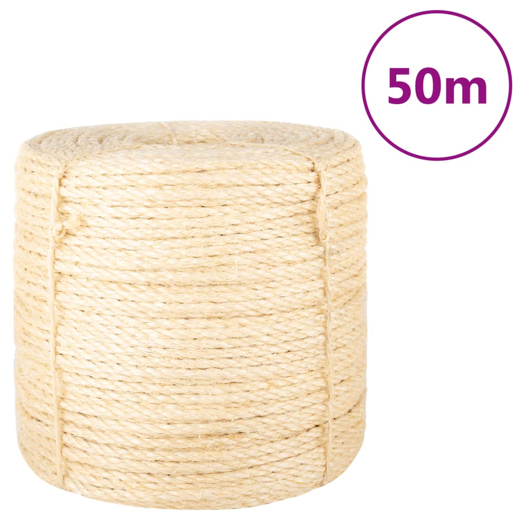 Seil 100% Sisal 6 mm 50 m