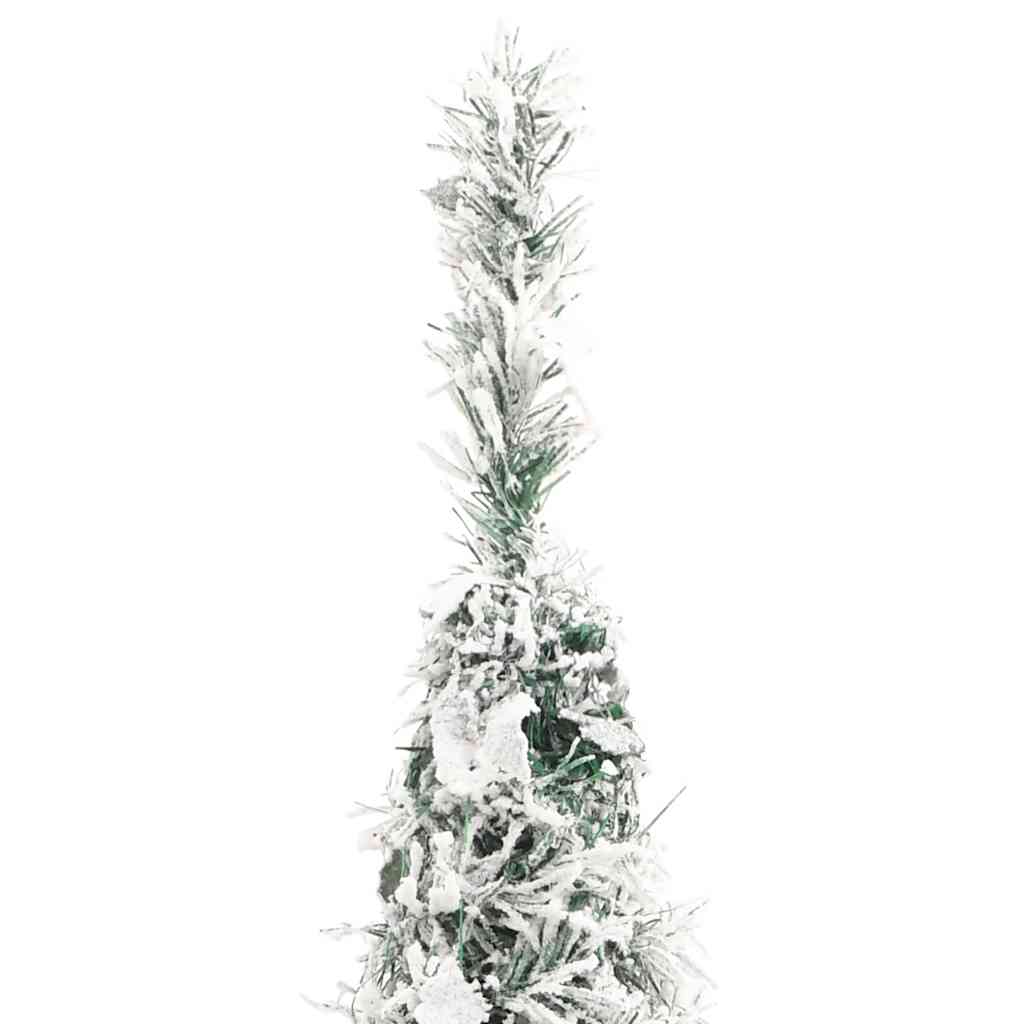 Pop-Up-Weihnachtsbaum Künstlich Beschneit 50 LEDs 120 cm