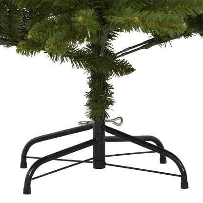 Künstlicher Weihnachtsbaum Klappbar mit Ständer Grün 240 cm