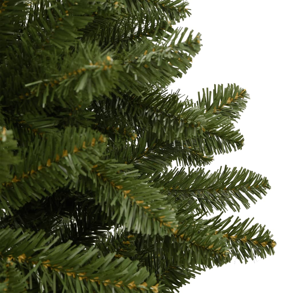 Künstlicher Weihnachtsbaum Klappbar mit Ständer Grün 270 cm