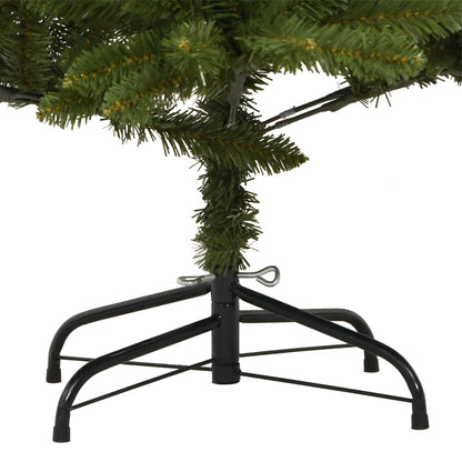 Künstlicher Weihnachtsbaum Klappbar mit Ständer Grün 270 cm