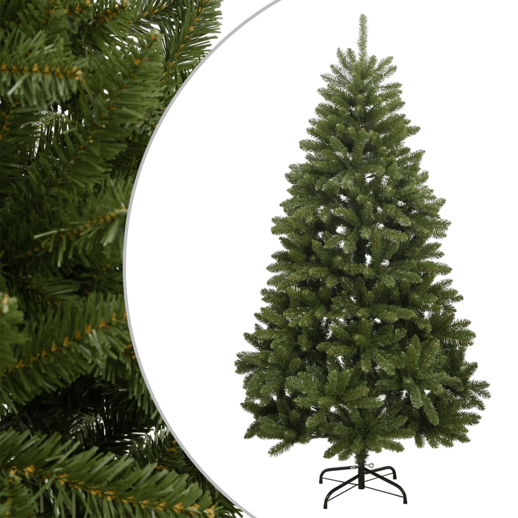 Künstlicher Weihnachtsbaum Klappbar mit Ständer Grün 300 cm