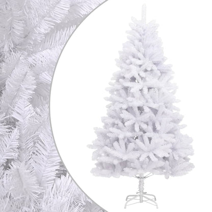 Künstlicher Weihnachtsbaum Klappbar mit Ständer Weiß 270 cm