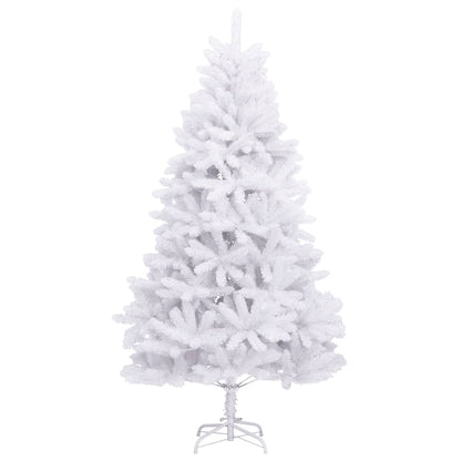 Künstlicher Weihnachtsbaum Klappbar mit Ständer Weiß 270 cm
