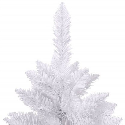 Künstlicher Weihnachtsbaum Klappbar mit Ständer Weiß 270 cm
