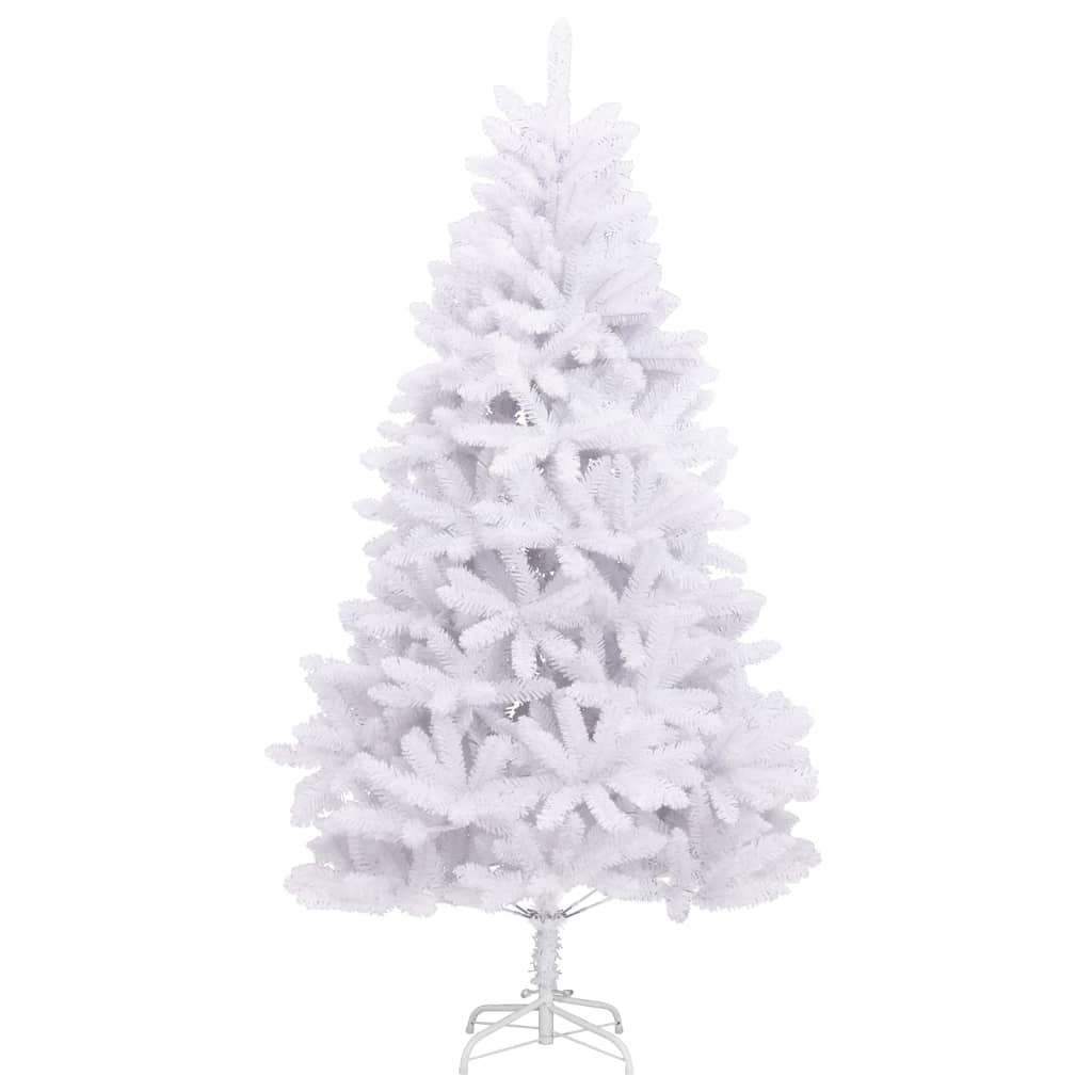 Künstlicher Weihnachtsbaum Klappbar mit Ständer Weiß 300 cm