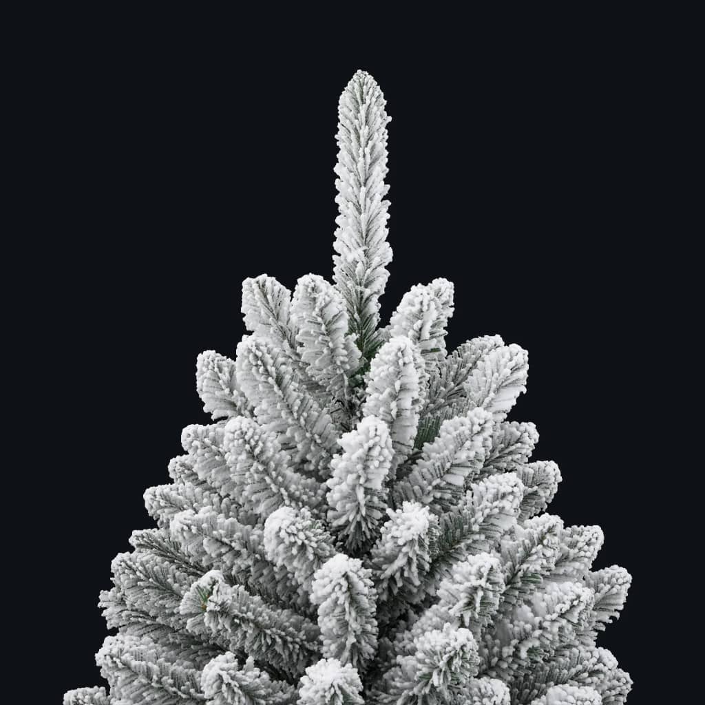 Künstlicher Weihnachtsbaum Klappbar Beschneit 150 cm