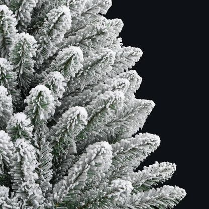 Künstlicher Weihnachtsbaum Klappbar Beschneit 150 cm