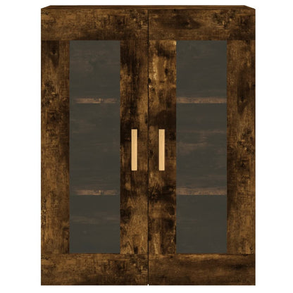 Wandschränke 2 Stk. Räuchereiche Holzwerkstoff