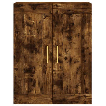 Wandschränke 2 Stk. Räuchereiche Holzwerkstoff