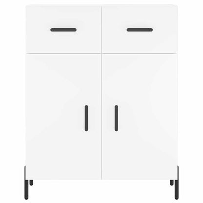 Highboard Weiß 69,5x34x180 cm Holzwerkstoff