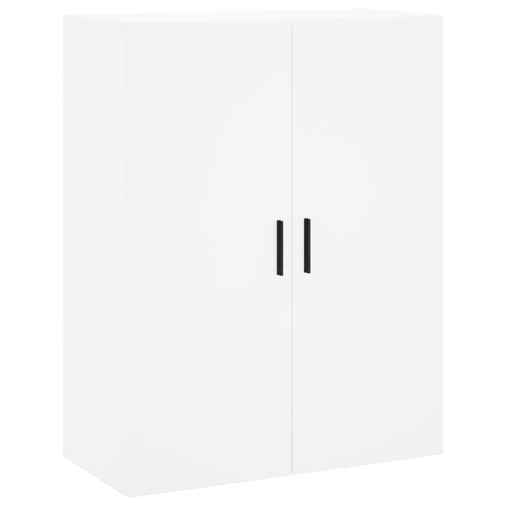 Highboard Weiß 69,5x34x180 cm Holzwerkstoff