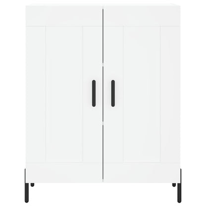 Highboard Weiß 69,5x34x180 cm Holzwerkstoff