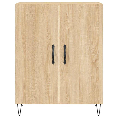 Highboard Sonoma-Eiche 69,5x34x180 cm Holzwerkstoff