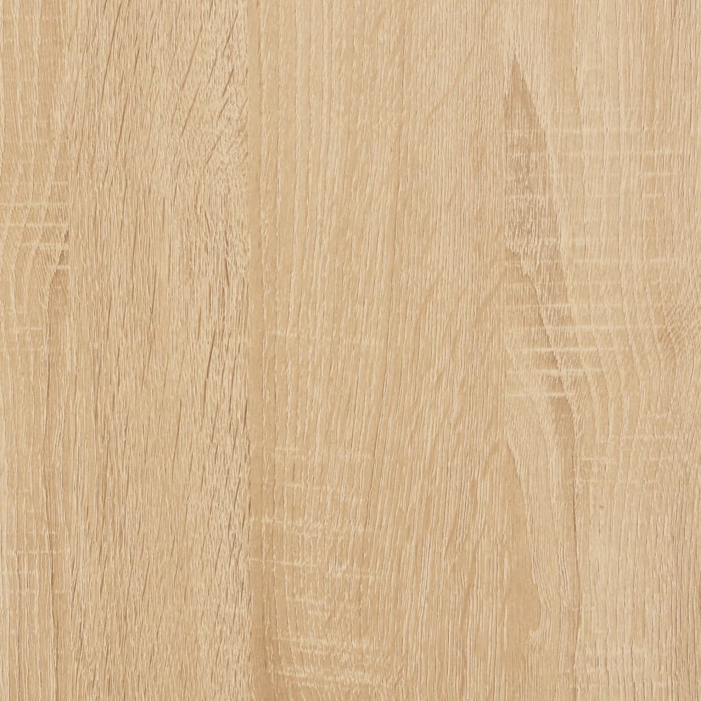 Highboard Sonoma-Eiche 69,5x34x180 cm Holzwerkstoff
