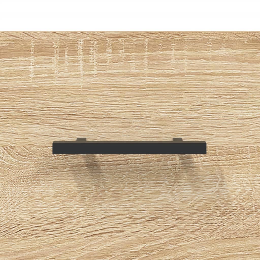 Highboard Sonoma-Eiche 69,5x34x180 cm Holzwerkstoff