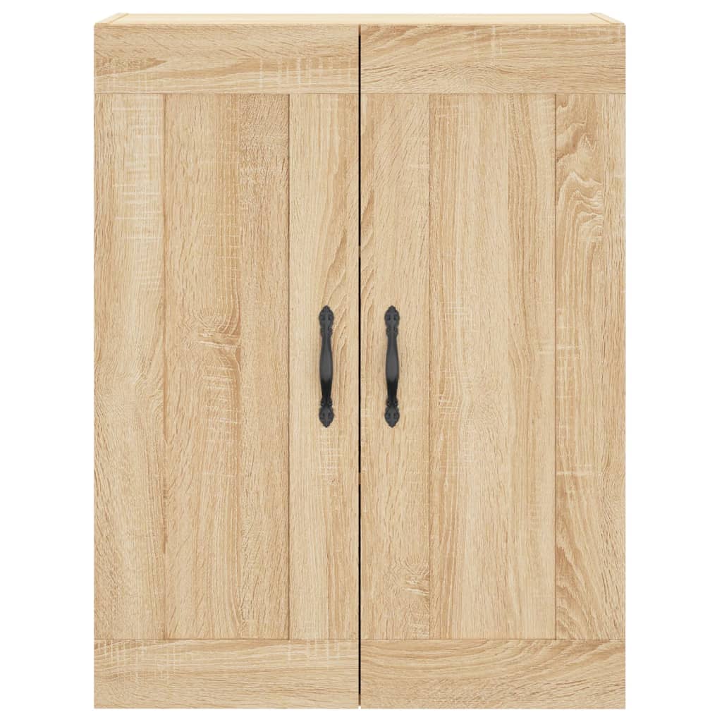 Highboard Sonoma-Eiche 69,5x34x180 cm Holzwerkstoff