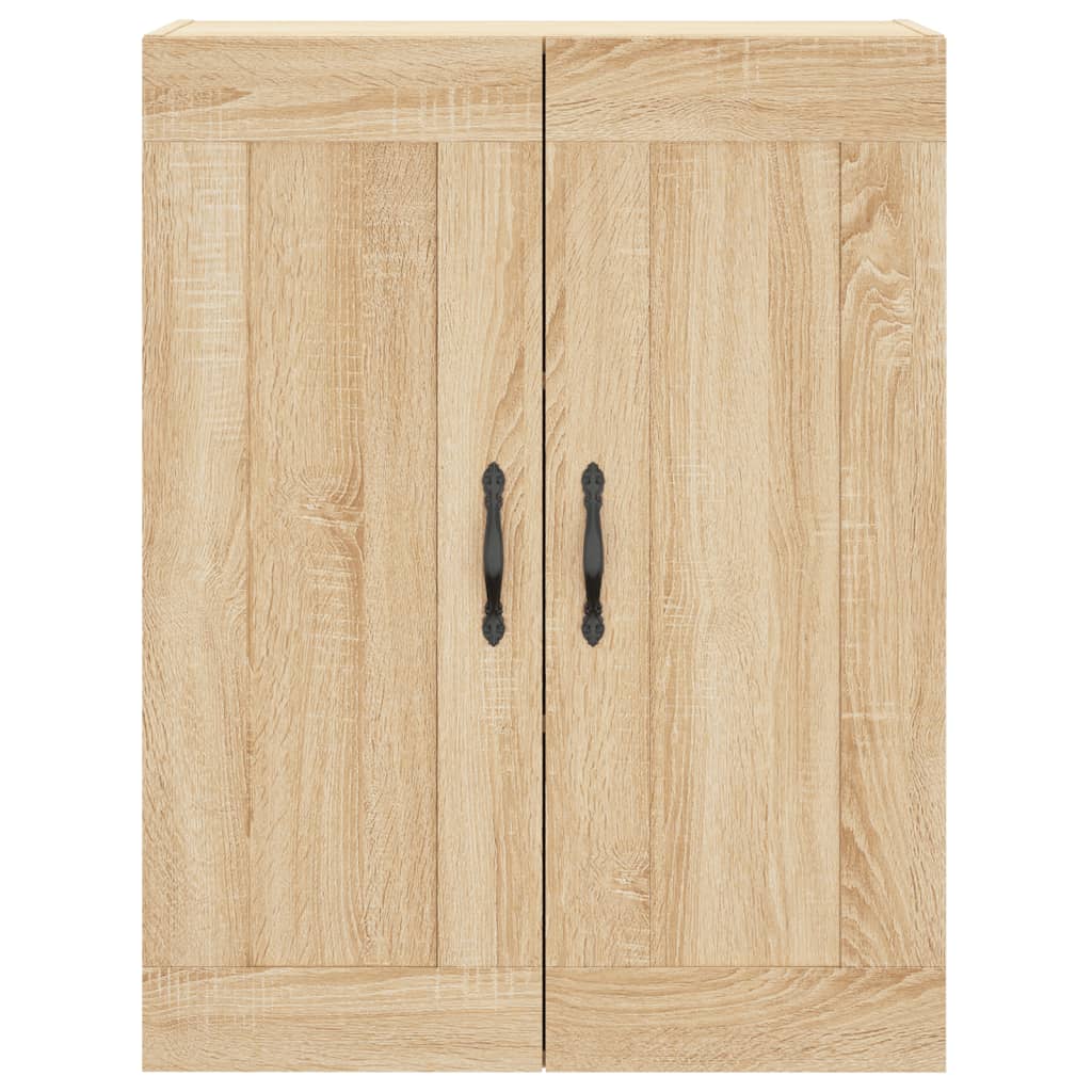 Highboard Sonoma-Eiche 69,5x34x180 cm Holzwerkstoff