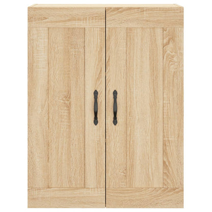 Highboard Sonoma-Eiche 69,5x34x180 cm Holzwerkstoff