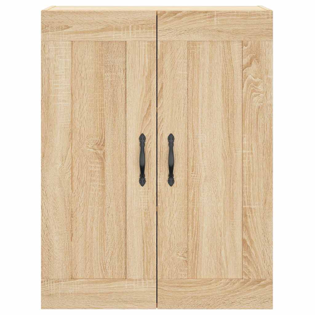 Highboard Sonoma-Eiche 69,5x34x180 cm Holzwerkstoff
