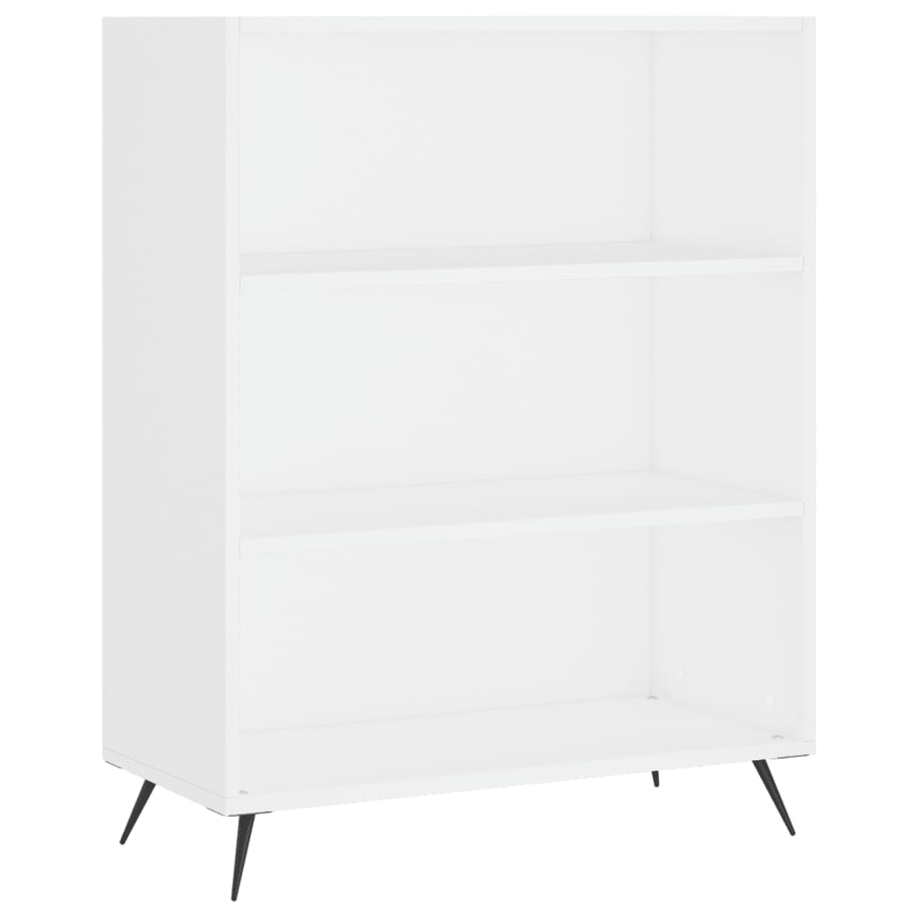 Highboard Weiß 69,5x34x180 cm Holzwerkstoff