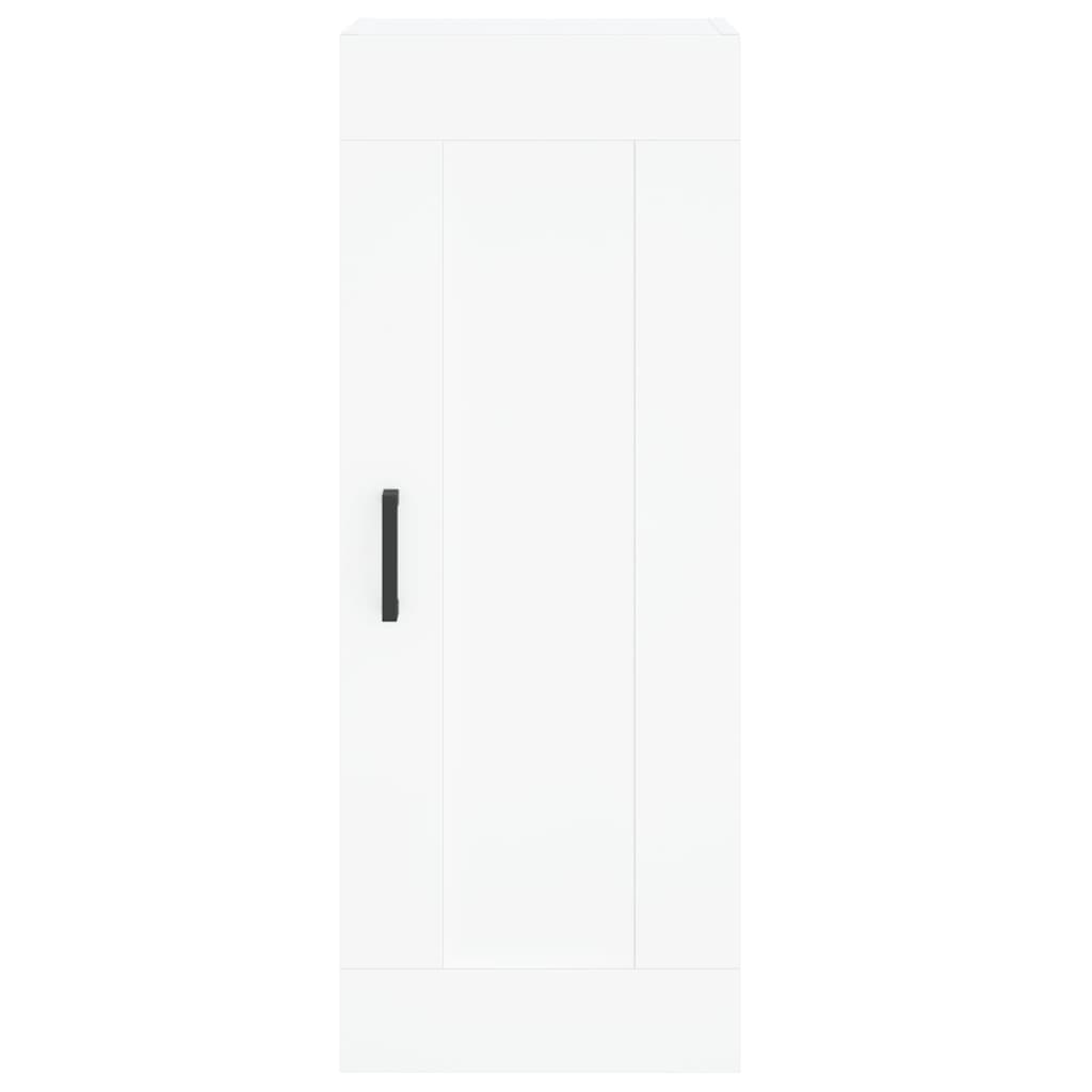 Highboard Weiß 34,5x34x180 cm Holzwerkstoff