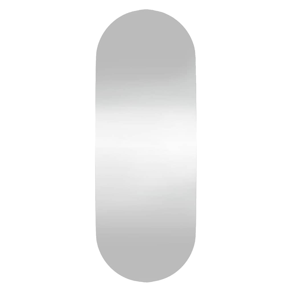 Wandspiegel 15x40 cm Glas Oval