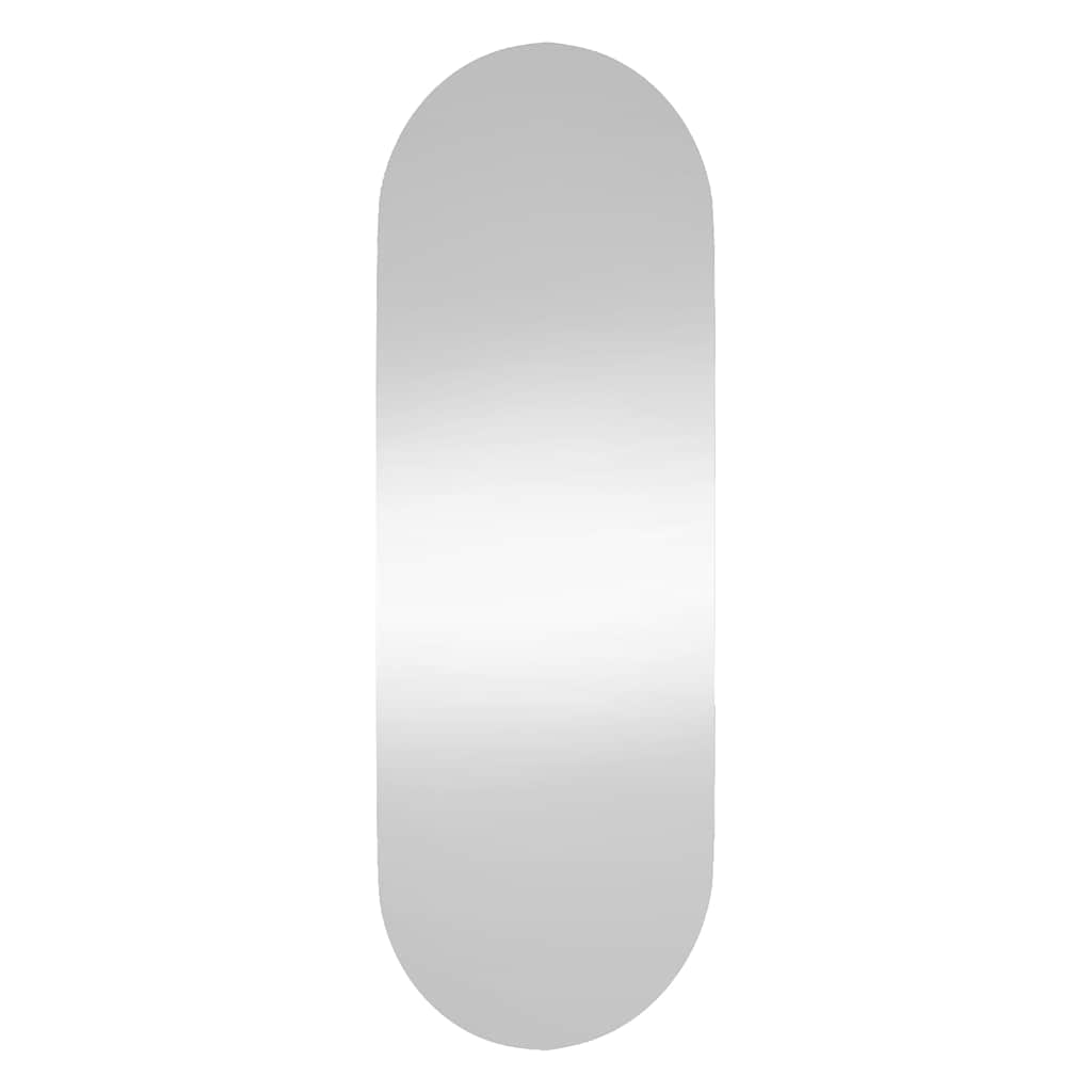 Wandspiegel 15x40 cm Glas Oval