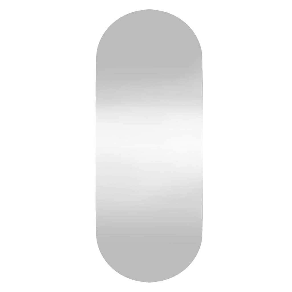 Wandspiegel 20x50 cm Glas Oval