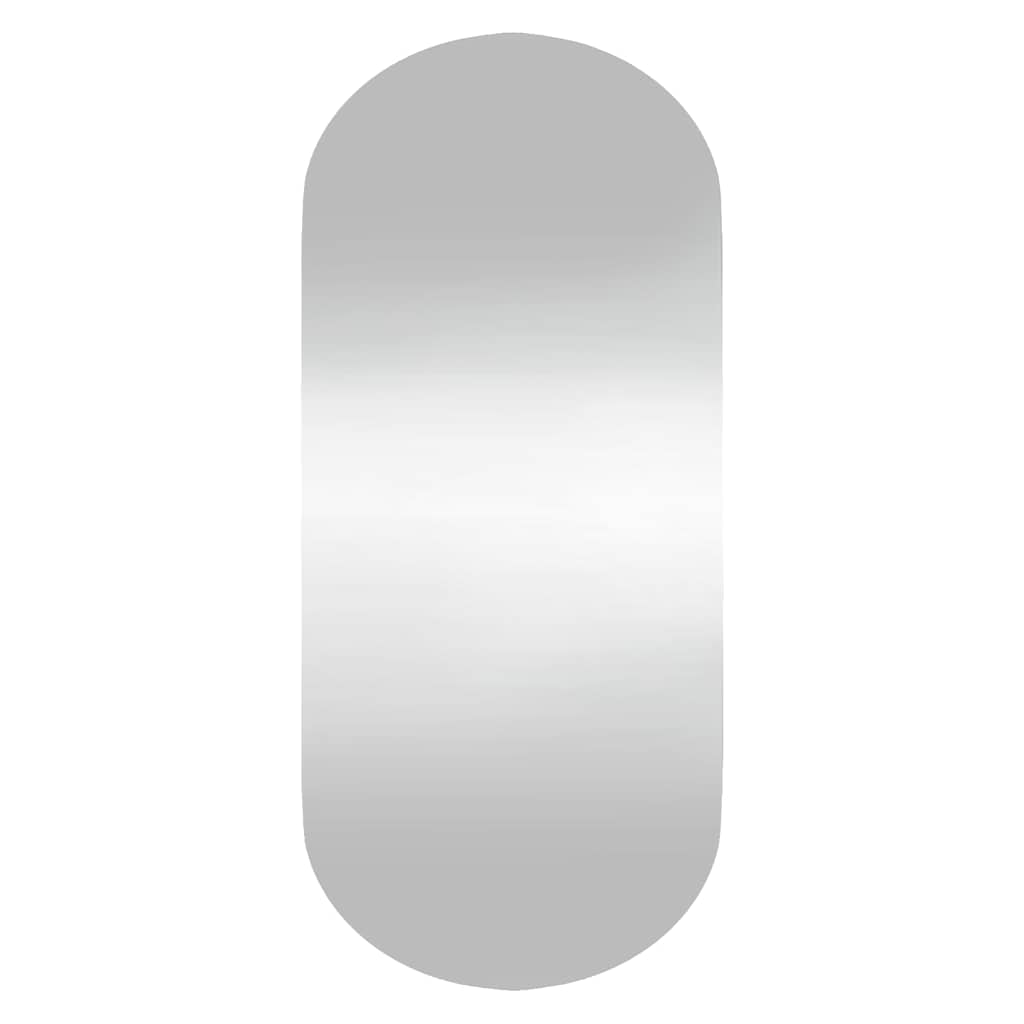 Wandspiegel 30x70 cm Glas Oval
