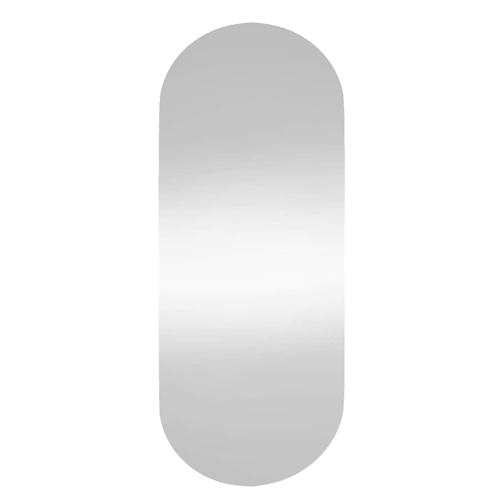 Wandspiegel 30x70 cm Glas Oval
