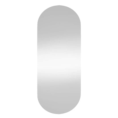 Wandspiegel 30x70 cm Glas Oval