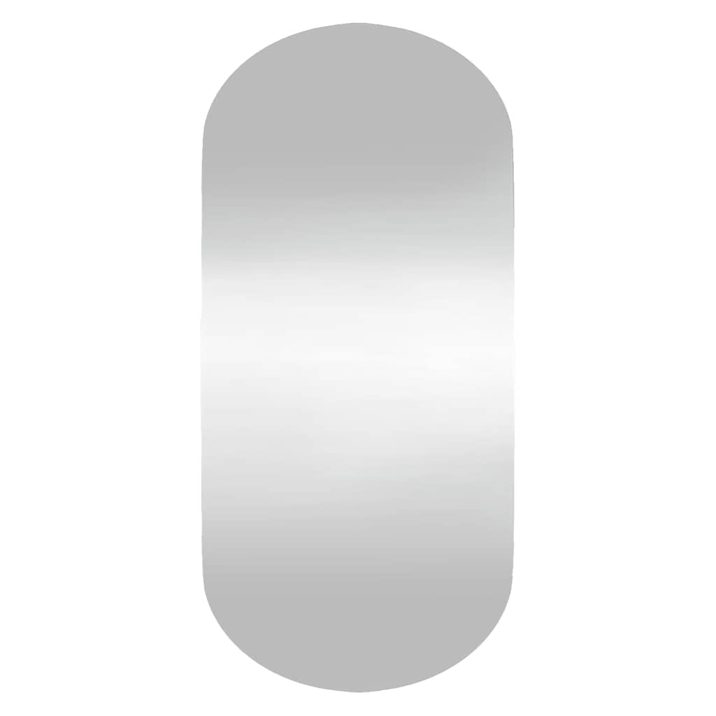 Wandspiegel 45x100 cm Glas Oval