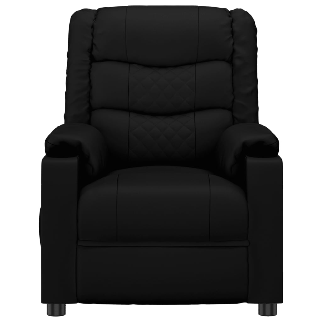 Relaxsessel Elektrisch Schwarz Kunstleder