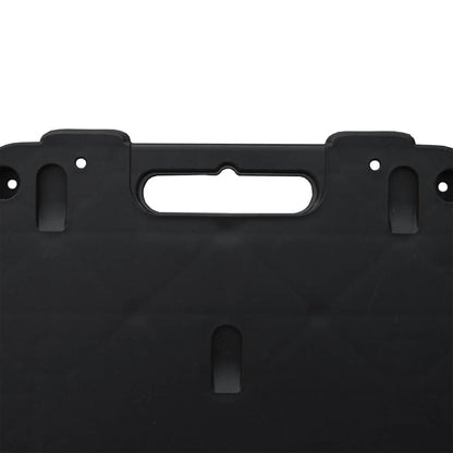 Transportroller 2 Stk. Schwarz 58x38x12 cm Polypropylen
