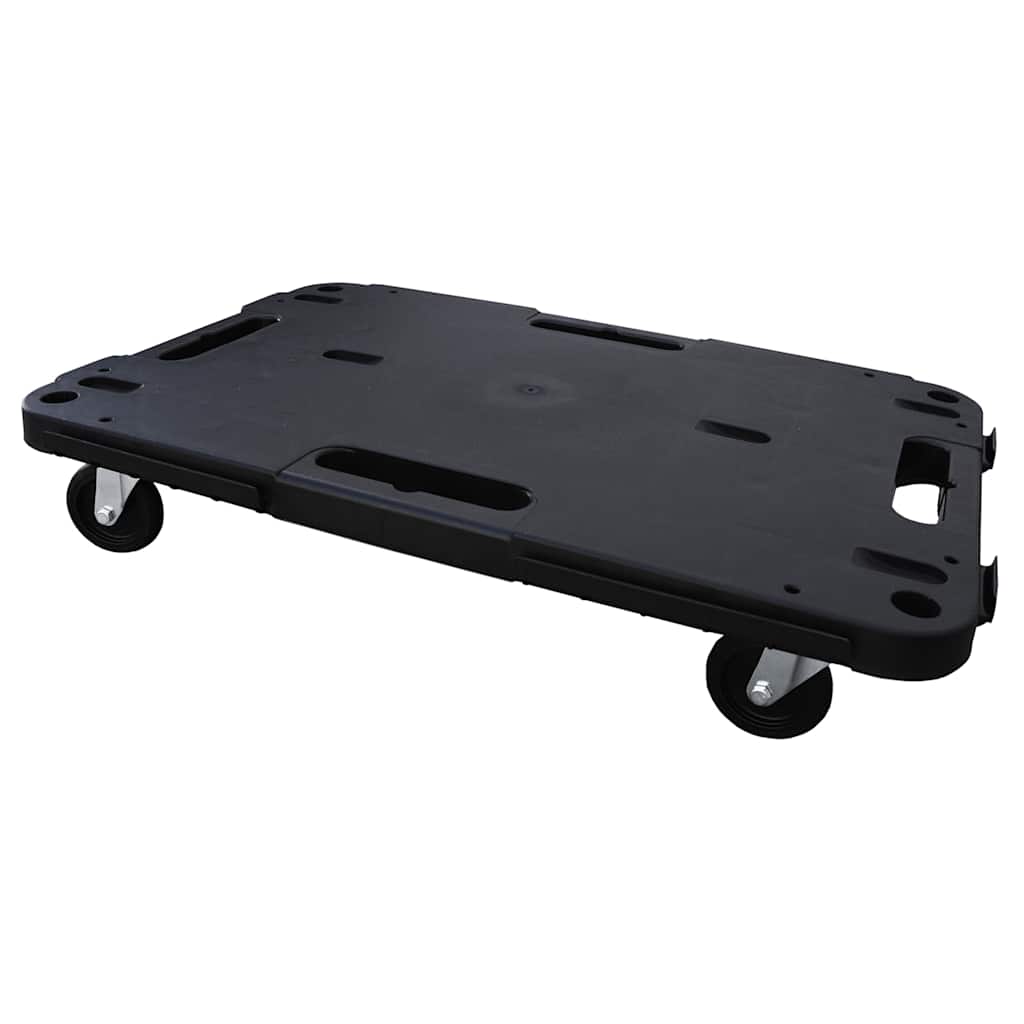 Transportroller 5 Stk. Schwarz 58x38x12 cm Polypropylen