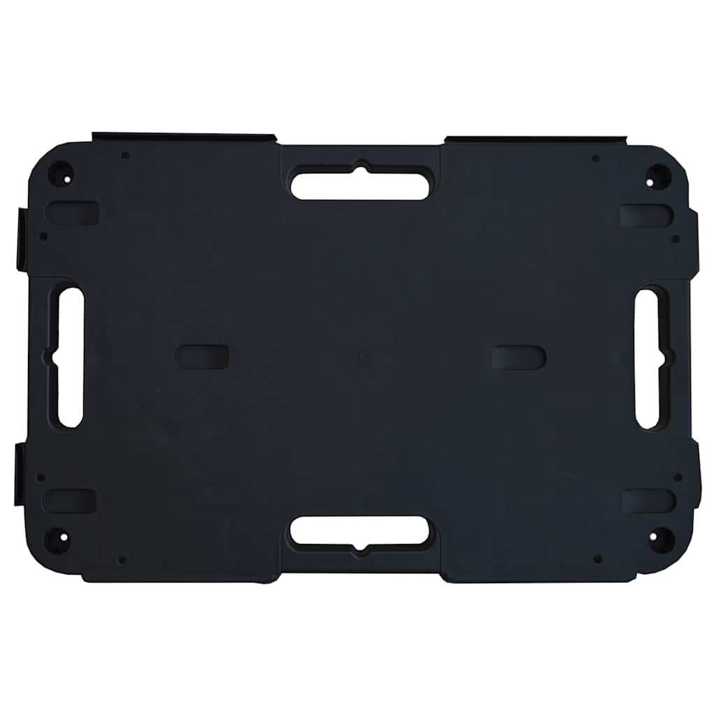 Transportroller 5 Stk. Schwarz 58x38x12 cm Polypropylen