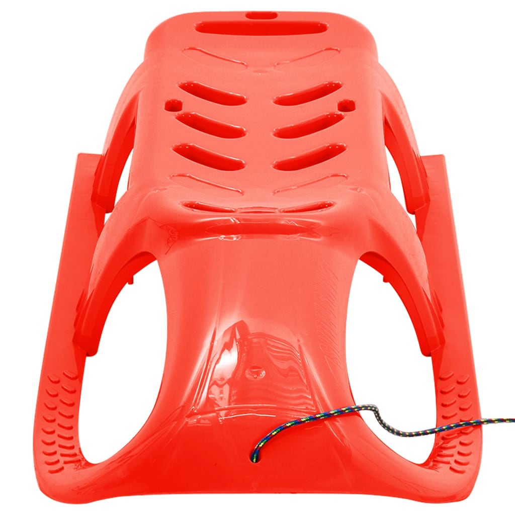 Luge pour enfants rouge 102,5x40x23 cm polypropylène