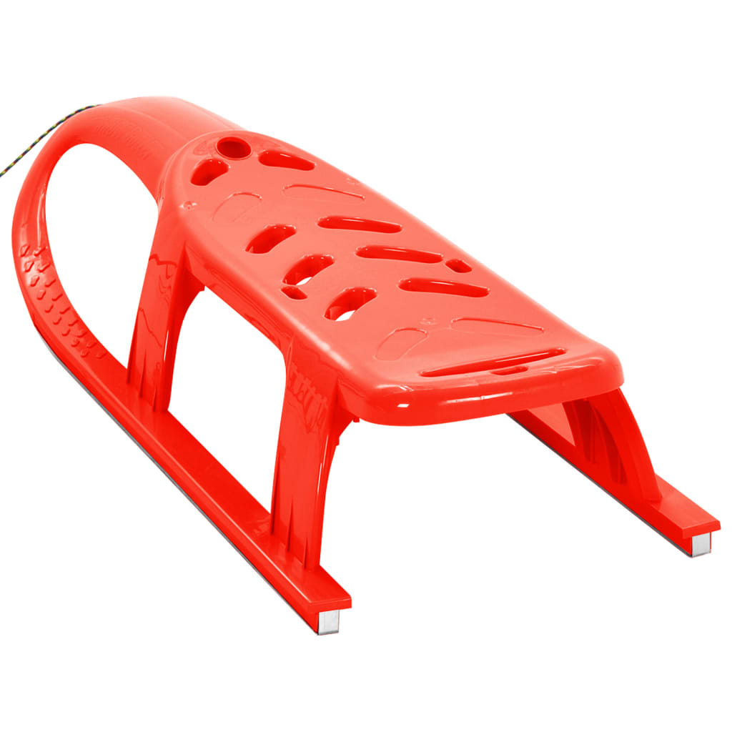 Luge pour enfants rouge 102,5x40x23 cm polypropylène