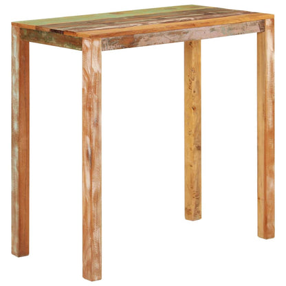Bartisch 112x55x108 cm Altholz Massiv