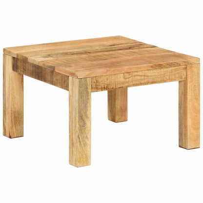 Couchtisch 55x55x35 cm Massivholz Mango